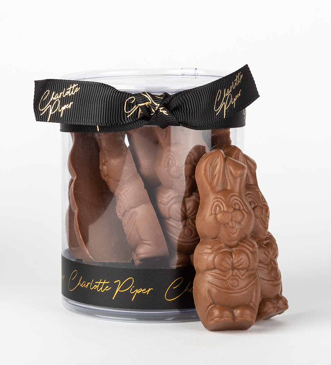 Chocolate Small Standing Bunny