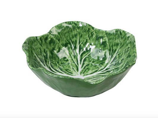 Melamine Cabbage Bowl Medium 27cm - Green