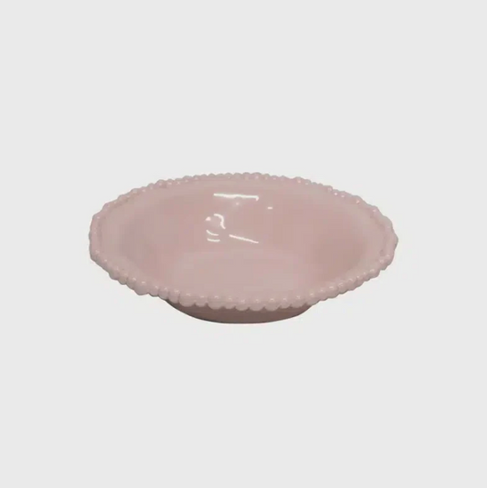 Melamine Pearl Side Bowl - French Pink