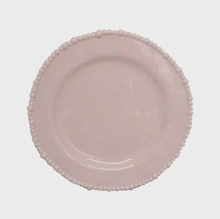 Melamine Pearl Side Plate - French Pink