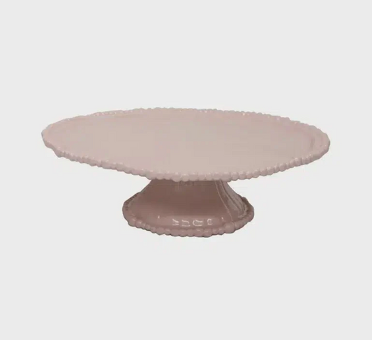 Melamine Pearl Cake Stand - French Pink