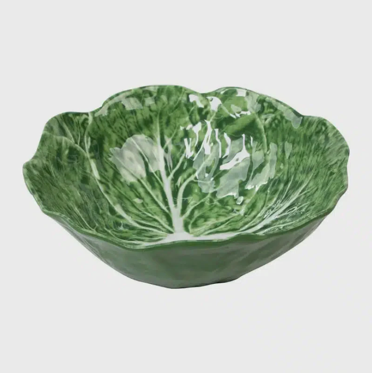Melamine Cabbage Bowl Medium 32cm - Green