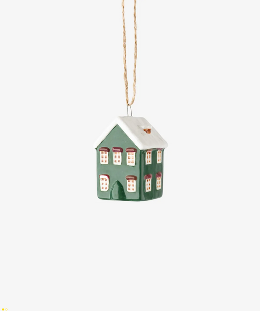 Hanging Mini House Green