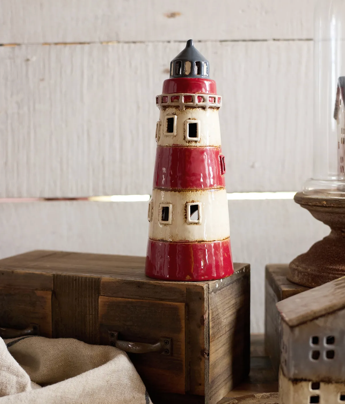 Saint Malo Tea Light Lighthouse