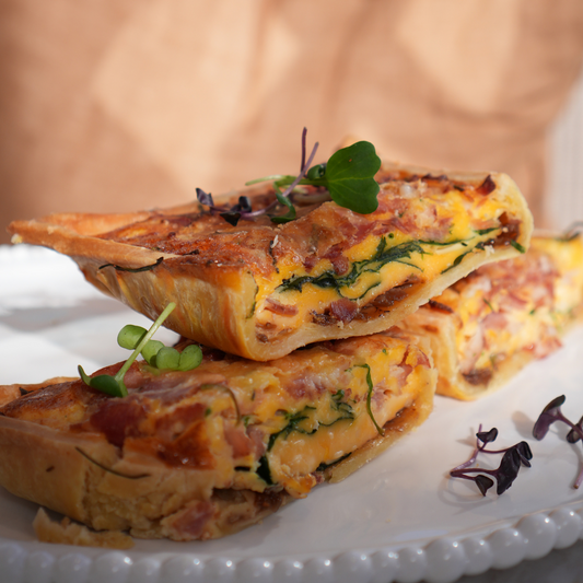 Bacon and Egg Quiche