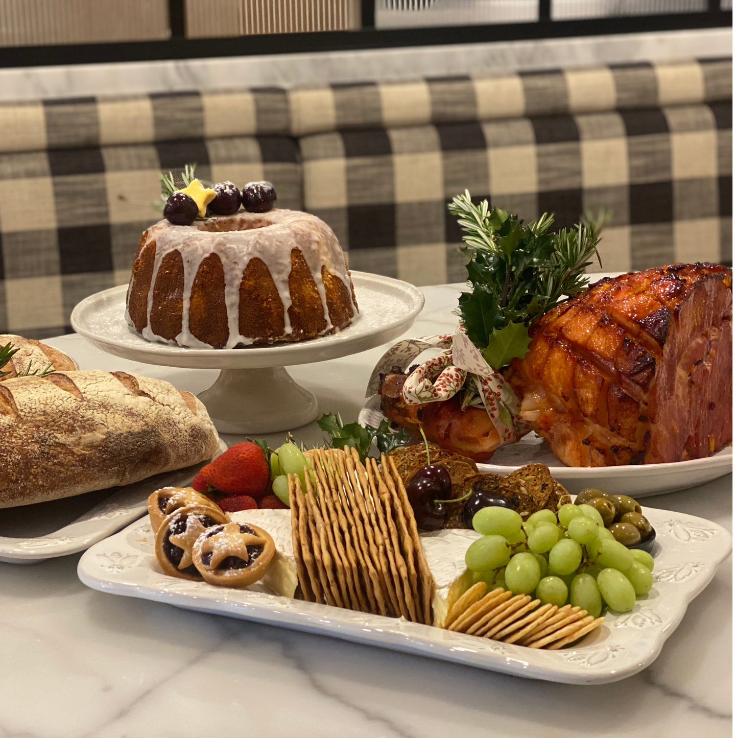 Christmas Cheese Platter